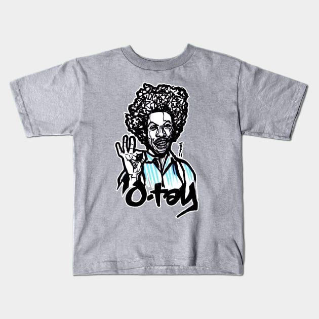 Buh Weet O-Tay Kids T-Shirt by sketchnkustom